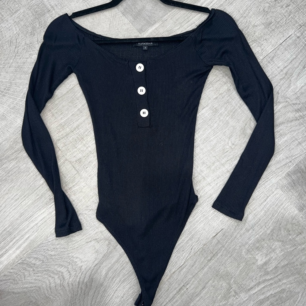 Black bodysuit